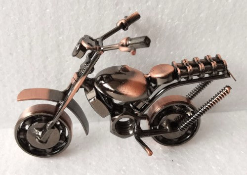 Ornament - Steampunk Motorbike Copper (16 × 10cm) - Version - 2