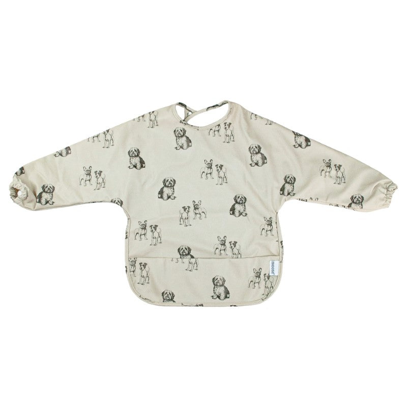 Waterproof Long Sleeve Bib - Moose Dogs