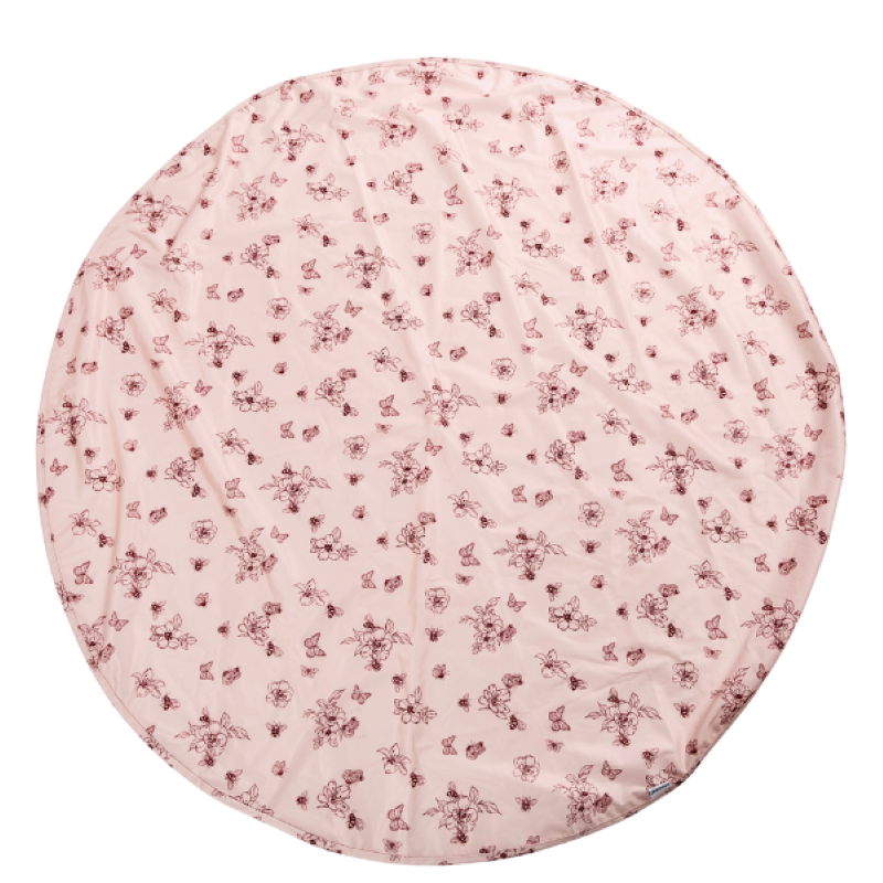 Moose Mess Mat - Flowers (120cm)