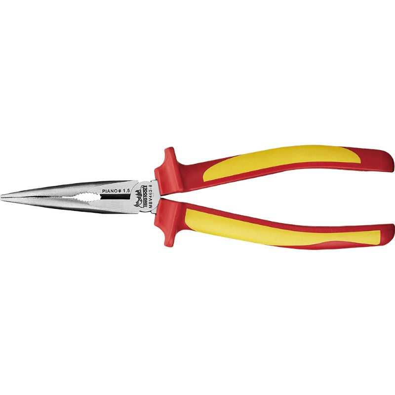 Teng 200mm/8in Insulated Long Nose Plier Bent