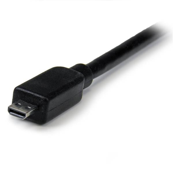 Micro HDMI to VGA adapter with audio, supports 1080p for seamless video and sound integration with displays.