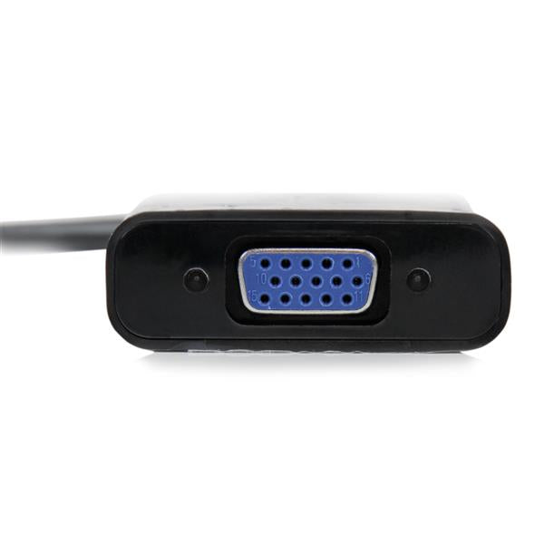 Micro HDMI to VGA Adapter with Audio, 1080p resolution for streaming and presentations, ideal for projectors and monitors.