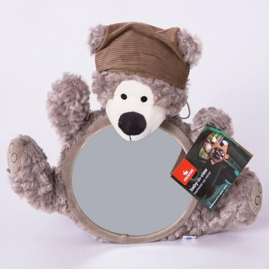 Baby in View Mirror - Moose Bear