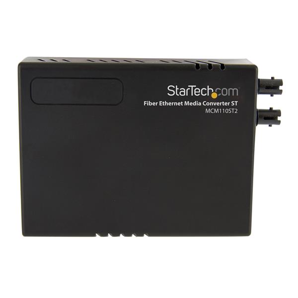 10/100 Mbps Multi Mode Fiber to Copper Ethernet Media Converter ST - 2 km Range