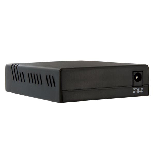 10/100 Mbps Multi Mode Fiber to Copper Ethernet Media Converter ST - 2 km Range