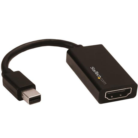 High-Performance Mini DisplayPort to HDMI Adapter enabling 4K 60Hz visuals for seamless connectivity with HDMI displays.