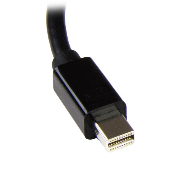 Mini DisplayPort to VGA adapter with audio, perfect for connecting laptops to VGA displays and projectors with ease.