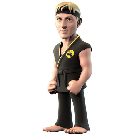 MINIX Collectible Figurine of Cobra Kai's Johnny Lawrence, 6 inches tall, detailed design for fans and collectors.