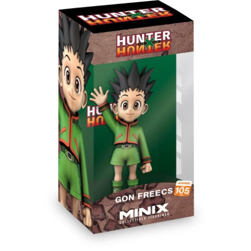 Collectible MINIX figurine of Gon Freecss from Hunter x Hunter, showcasing detailed design and adventurous spirit.
