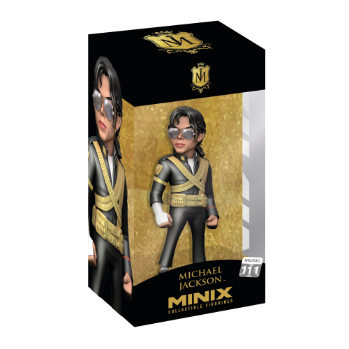 Collectible Figurine - MINIX MICHAEL JACKSON GOLD HISTORY