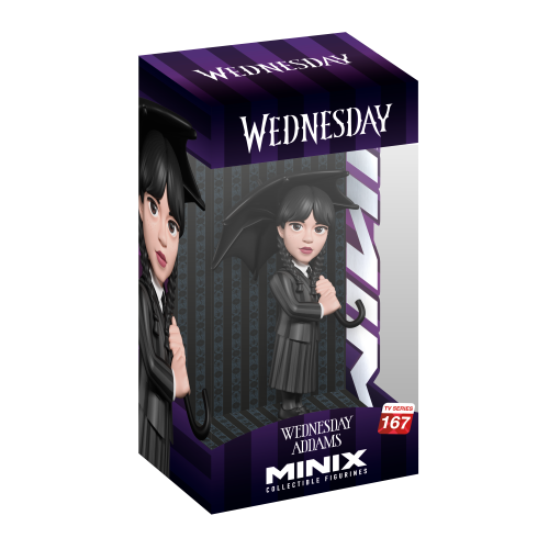Collectible Figurine - Minix: Wednesday Addams (Umbrella)