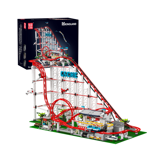 Motorised Roller Coaster Model Building Set - MOULD KING ROLLER COASTER