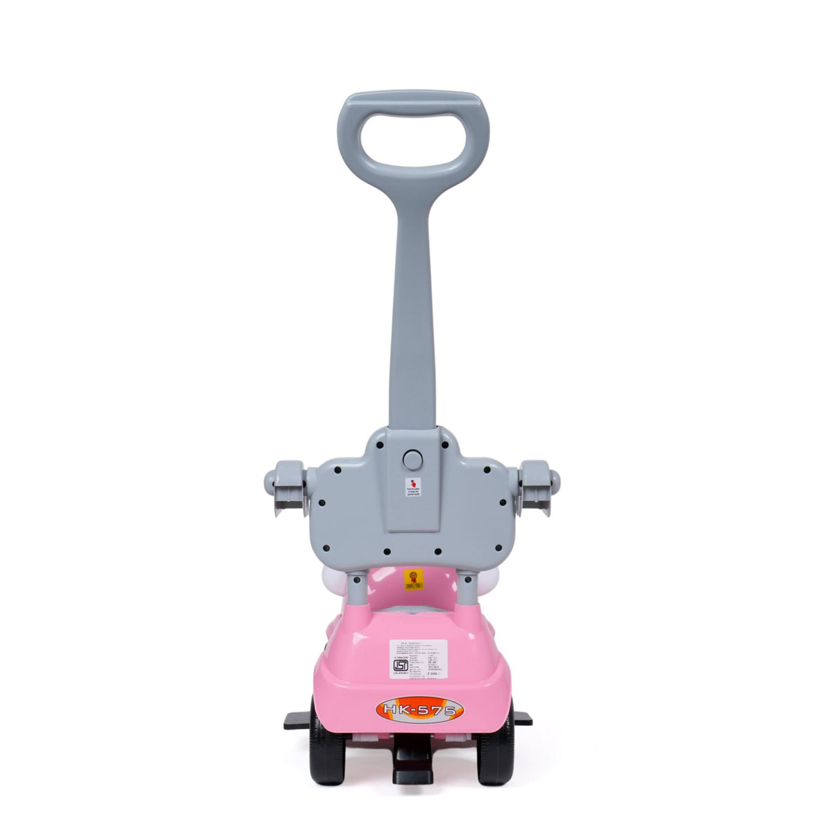 Kids Monkey 3-in-1 Ride-On With Parent Handle DR-200 Pink