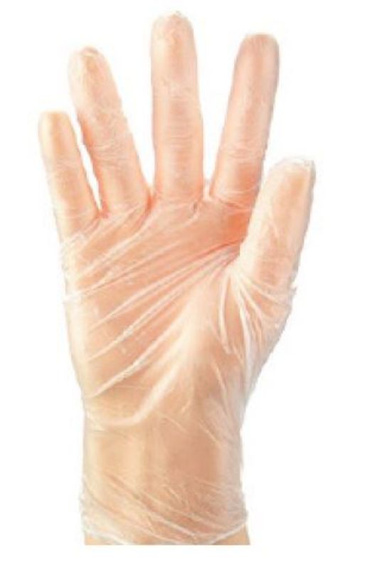 Vinyl Gloves Powder Free - Clear, L, 5.0g (Pack of 1000)