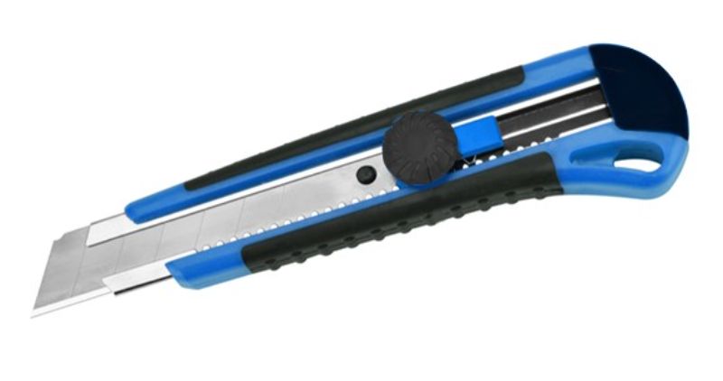 Jumbo Cutter Knife - Black, 25mm (Pack of 6)