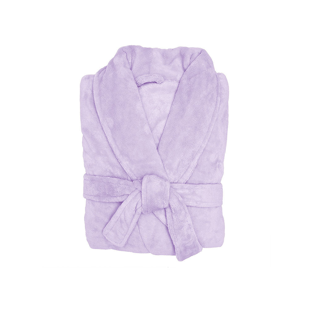 M/L Microplush Robe Lilac - Bambury