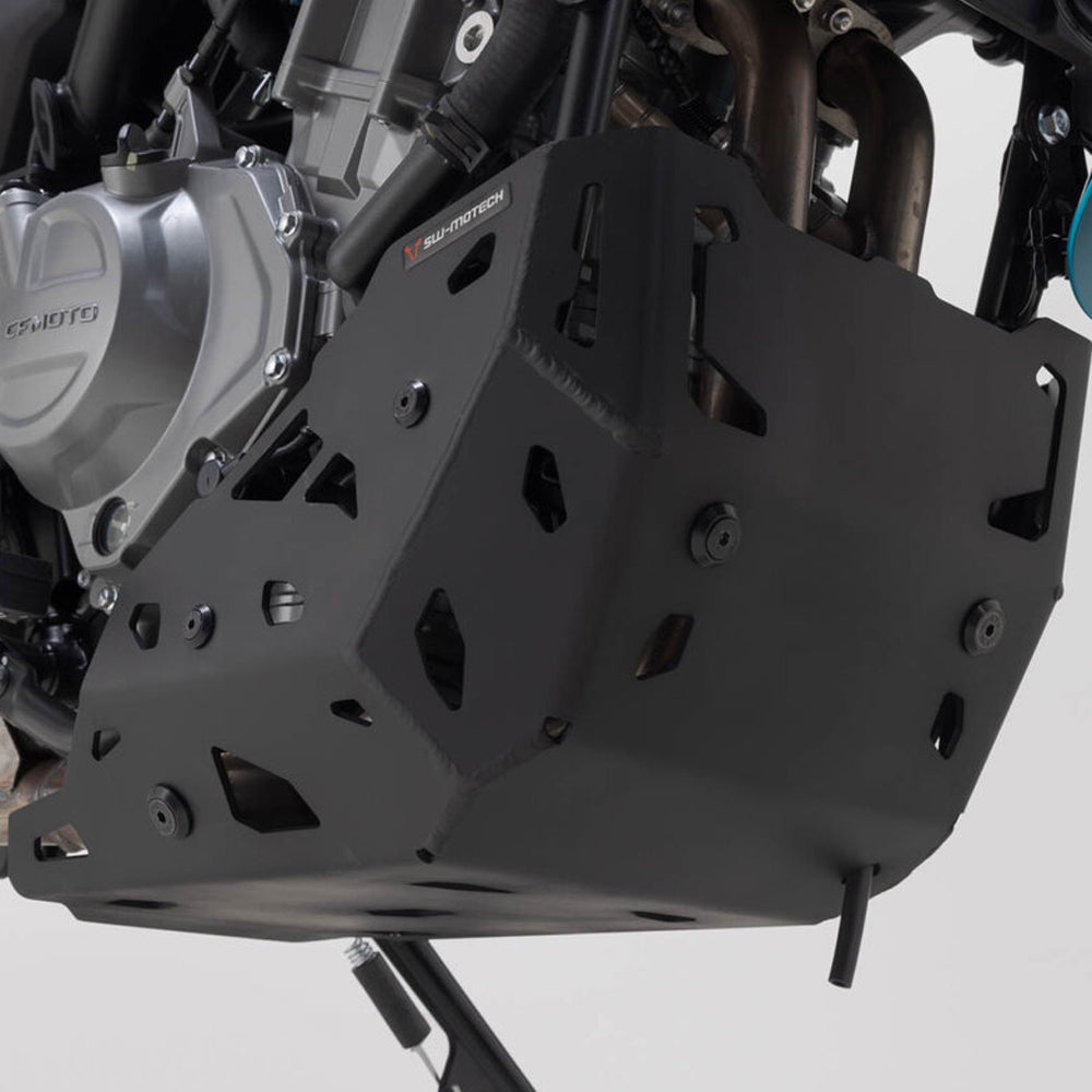 SW-Motech Motorcycle Bash Plate Black CF Moto 450MT 24-ON