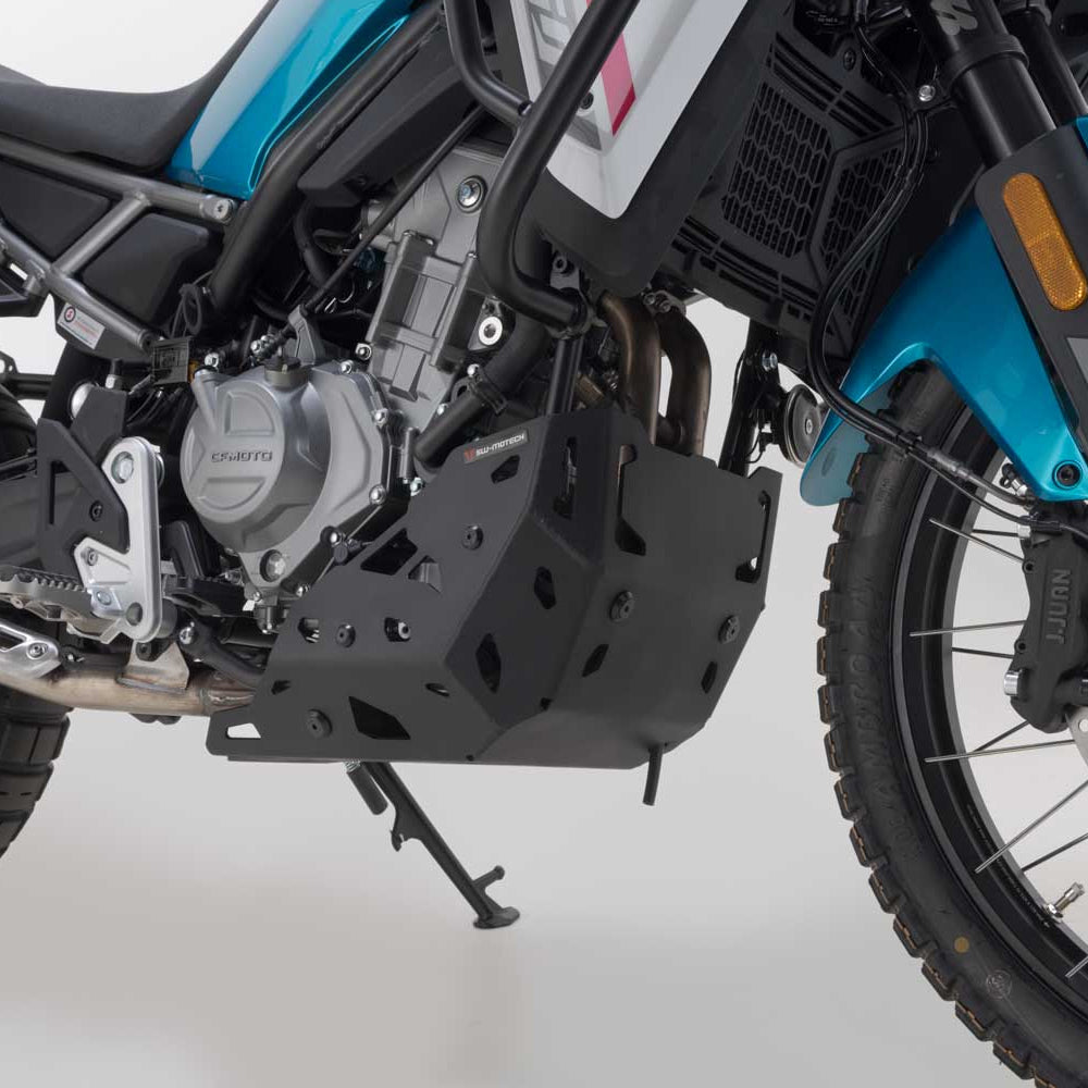 SW-Motech Motorcycle Bash Plate Black CF Moto 450MT 24-ON