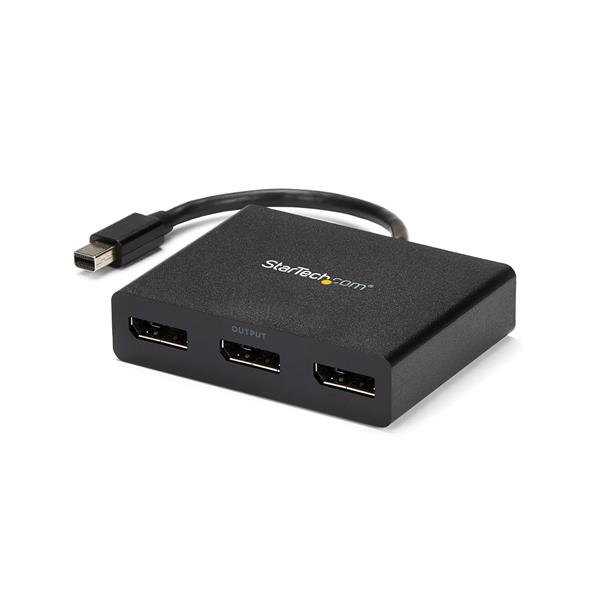 Mini DisplayPort to DisplayPort 3-Port MST Hub - Multi-Monitor Splitter for Enhanced Productivity
