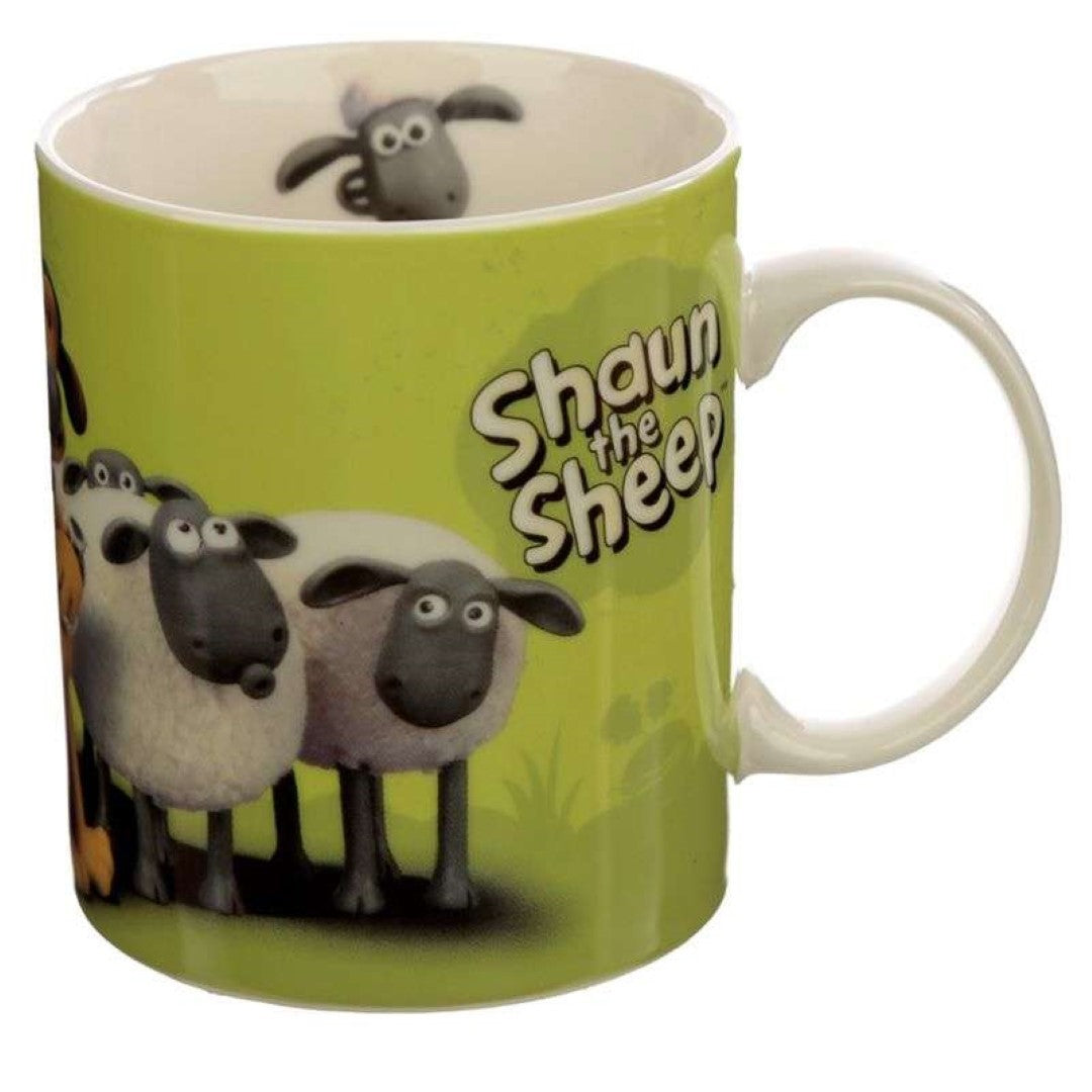 Porcelain Mug - Shaun the Sheep Green (300ml)
