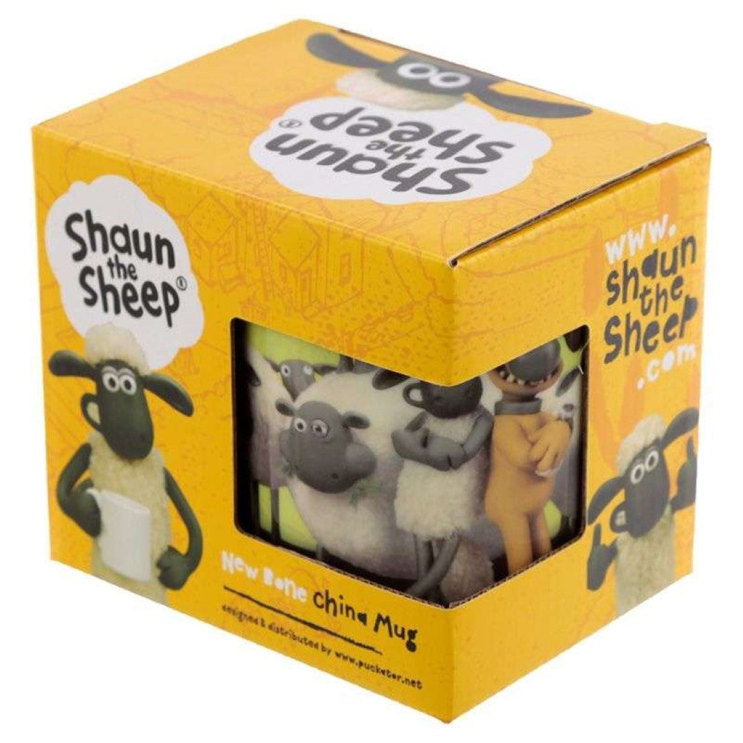 Porcelain Mug - Shaun the Sheep Green (300ml)