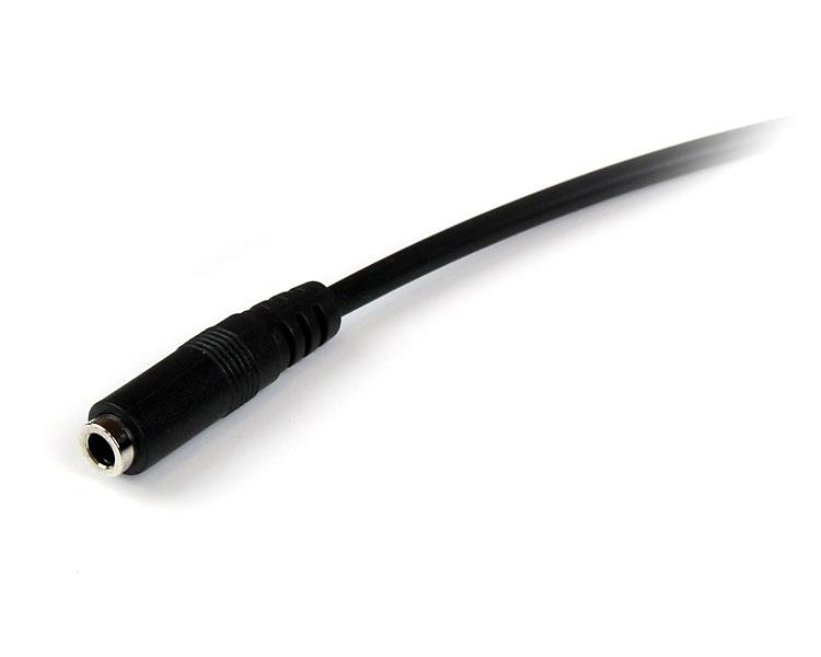 2m TRRS headset extension cable for connecting headphones and microphones to devices with superior audio quality.