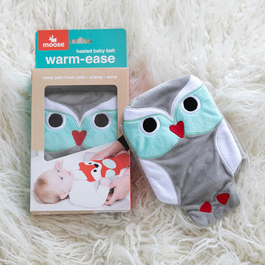 Warm Ease Heated Baby Belt - Moose Owl