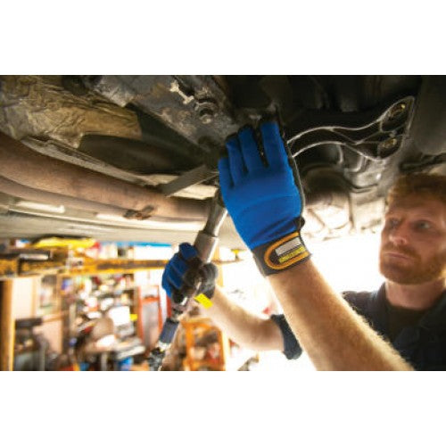 Youngstown Mechanics Plus Work Gloves in Large, designed for comfort, protection, and a secure fit for tough tasks.