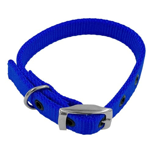 Taurus Nylon Heavy Duty Collar 16mm X 405mm Blue