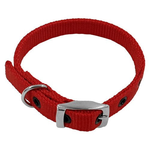 Taurus Nylon Heavy Duty Collar 16mm X 405mm Red