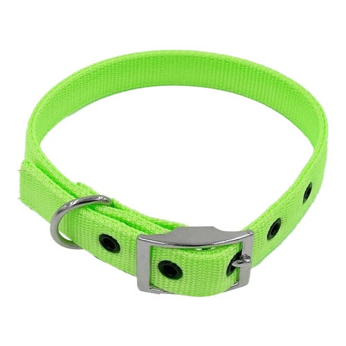 Taurus Nylon Heavy Duty Collar 19mm X 485mm Lime Green
