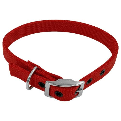 Taurus Nylon Heavy Duty Collar 19mm X 485mm Red