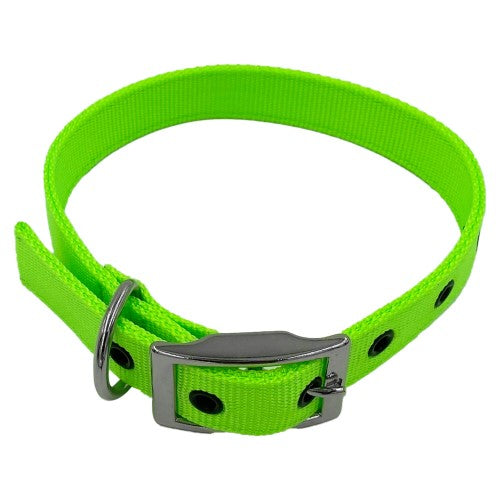 Taurus Nylon Heavy Duty Collar 25mm X 570mm Lime Green