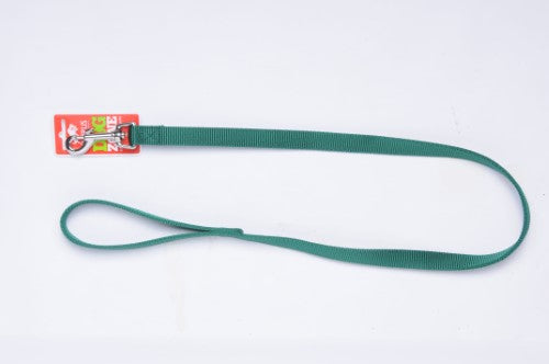 Taurus Nylon Dbl Thickness Lead 19mm X 105cm Green
