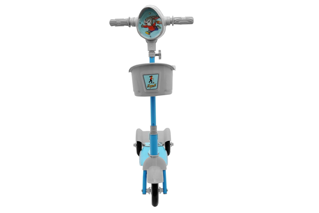 Kids Noody Foldable Scooter With Twin Rear Wheels DSC-140 Blue