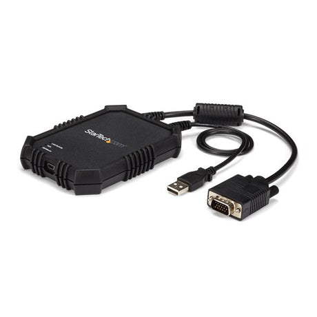 Portable USB KVM console adapter turns laptops into rugged crash carts for efficient server access and mobile IT support.