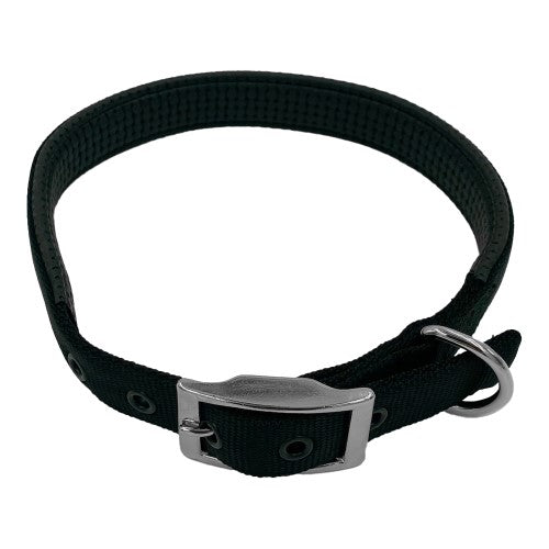 Taurus Nylon Collar Air PU Padding 25mm X 660mm Black