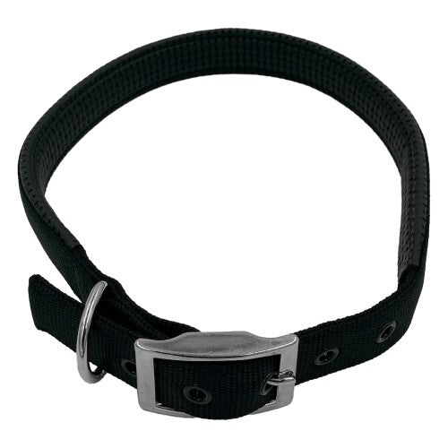 Taurus Nylon Collar Air PU Padding 25 X750mm Bk