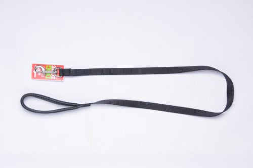 Taurus Nylon Air PU Padded Handle Lead 19mm X 120cm Black