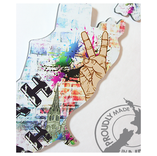NZ - Graffiti - Wall Art - Large (ACM)