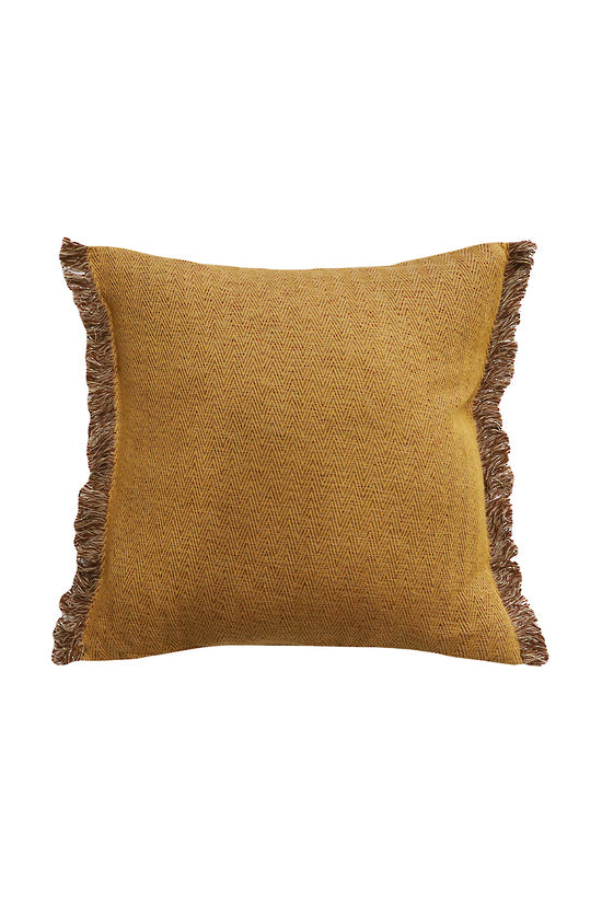 Cushion - Nathan Ochre/Fawn (45cm)