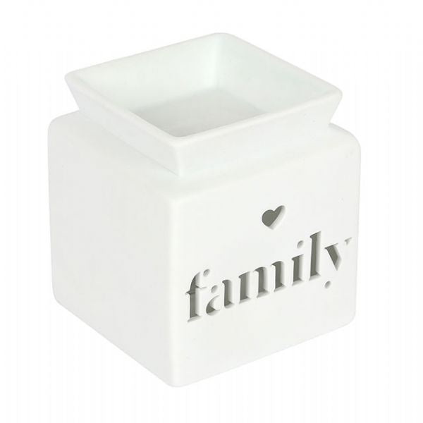 Oil Burner - White Family Cut Out Oil Burner