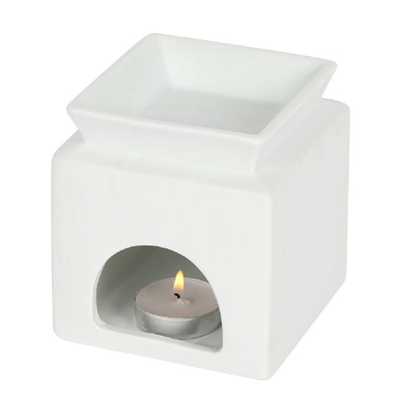 Oil Burner - White Home Cut Out Oil Burner