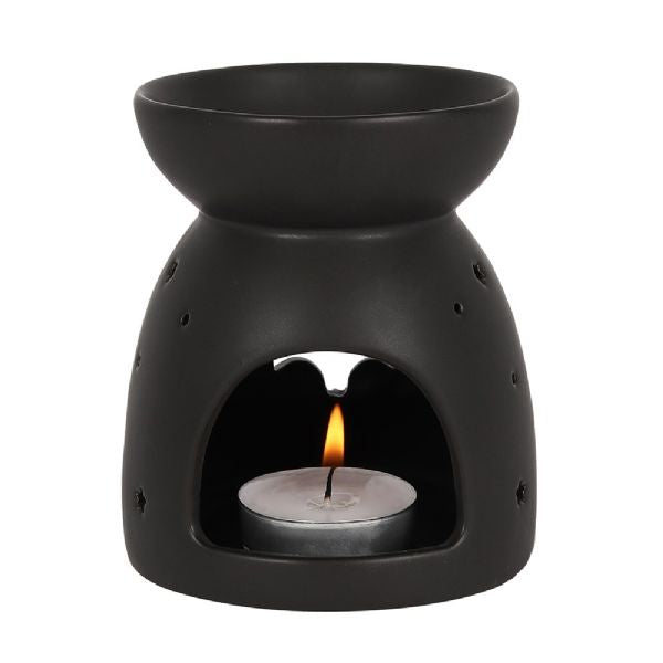 Oil Burner - Black Bat Cut Out Oil Burner