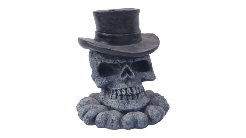 Aquatic Ornament - Skull with Tophat (15cm)