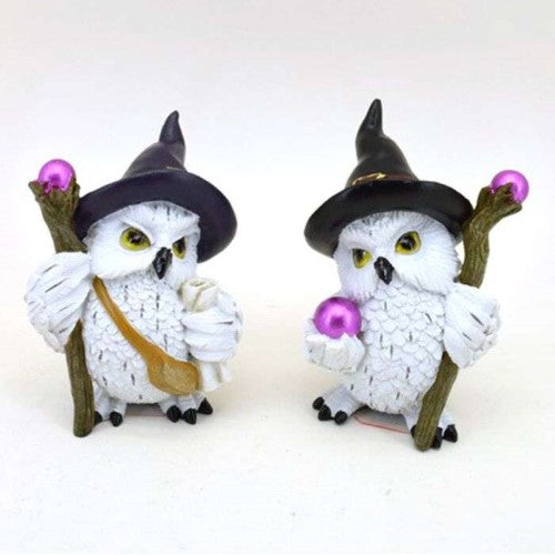 Ornament - Wise Old Magical Owl on a Magical Journey (Set of 2 Asstd)
