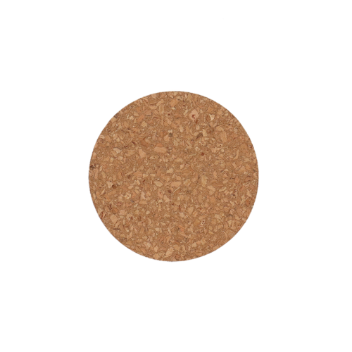 Plant Coaster - Cork 10cm (Set of 12)