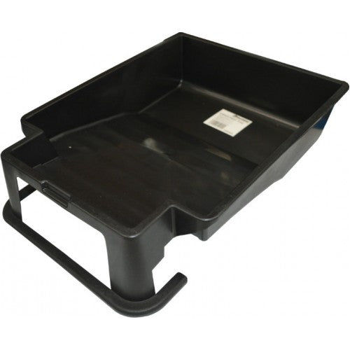 Durable legless paint roller tray for smooth paint application, designed for 230mm rollers, easy to slide and transport.