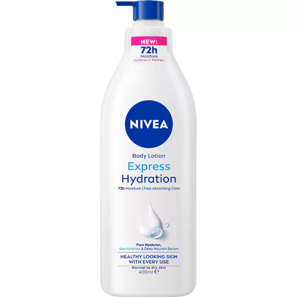 Nivea Body Lotion Express Hydration Pump 400mL