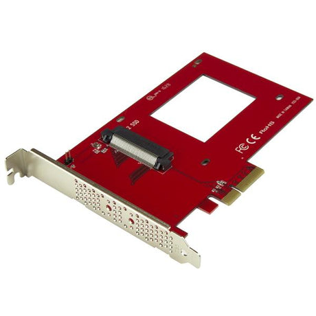 High-speed U.2 to PCIe adapter for seamless NVMe SSD integration, supporting PCIe 3.0 for enhanced system performance.